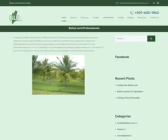 Belizelandprofessionals.com(Belize Land Professionals) Screenshot