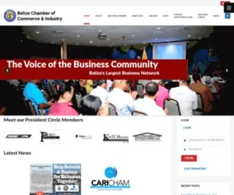 Belize.org(Belize Chamber of Commerce and Industry (BCCI)) Screenshot