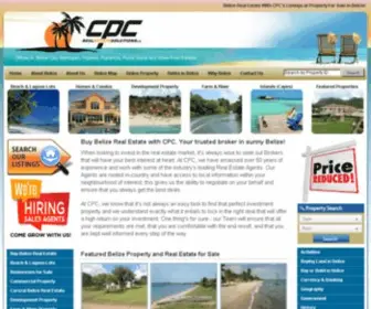 Belizeproperty.com(Belize Real Estate for Sale) Screenshot