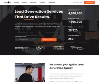 Belkins.io(B2B Lead Generation Agency) Screenshot