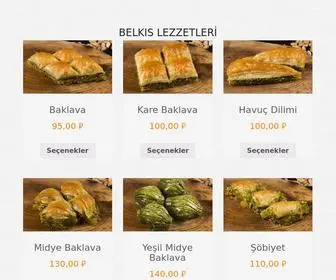 Belkisbaklava.com(N Adresi) Screenshot