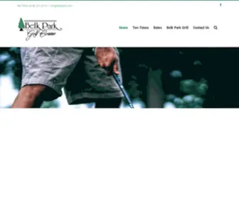 Belkpark.com(Belk Park Golf Course) Screenshot