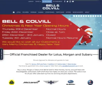 Bell-Colvill.co.uk(Bell and Colvill) Screenshot