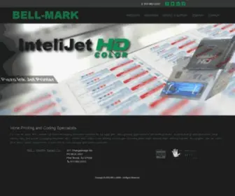 Bell-Mark.com(Innovative Coding & Printing Solutions for Packaging and Converting applications) Screenshot