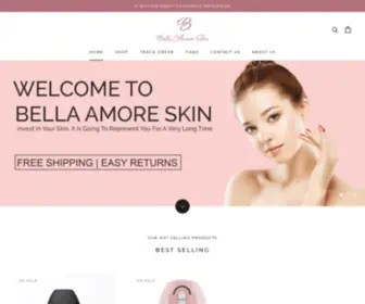 Bellaamoreskin.com.au(Bella Amore Skin) Screenshot