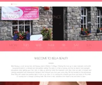 Bellabeauty.ie(Bella Beauty) Screenshot