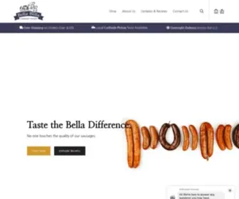 Bellabellagourmet.com(Bella Bella Gourmet Foods) Screenshot