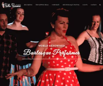 Bellabesame.co.uk(Burlesque Classes) Screenshot