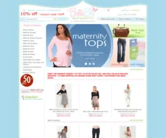 Bellablumaternity.com(Stylish) Screenshot