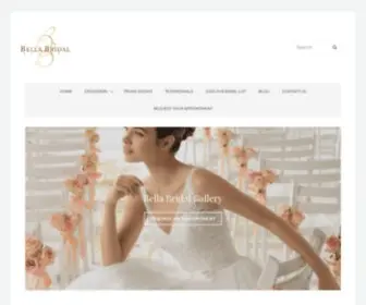 Bellabridal.com(Home New) Screenshot