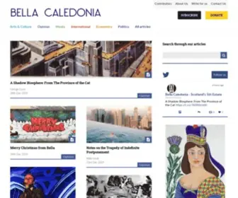 Bellacaledonia.org.uk(Independence) Screenshot