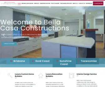 Bellacasaconstructions.com.au(Bella Casa Constructions) Screenshot