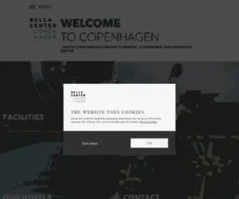 Bellacentercopenhagen.dk(Bella Center Copenhagen) Screenshot