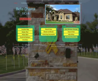 Bellacharcahoa.com(New Homes Fort Hood) Screenshot