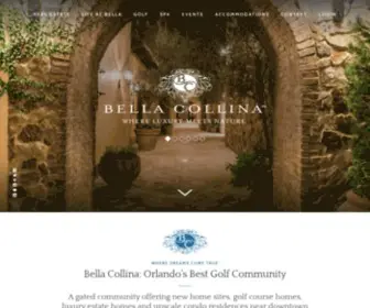 Bellacollina.com(Bella Collina) Screenshot