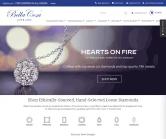 Bellacosajewelers.com(Engagement Rings) Screenshot