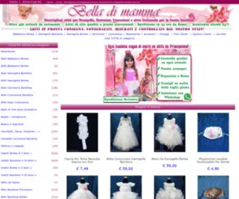 Belladimamma.it(BellaDiMamma Abiti da Cerimonia Bambina) Screenshot