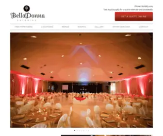 Belladonnacatering.com(BellaDonna Catering) Screenshot