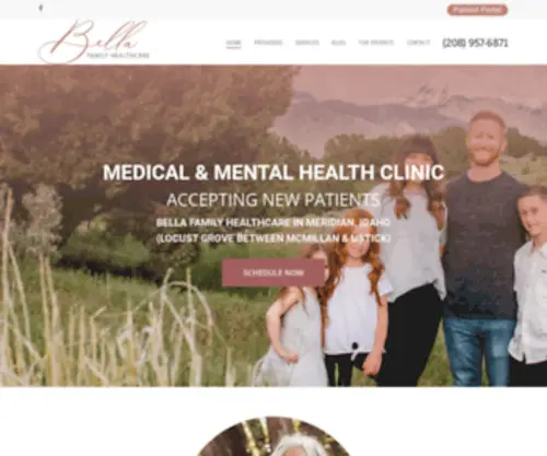 Bellafamilyhealthcare.com(Bellafamilyhealthcare) Screenshot