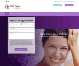 Bellafigure.com(Bella Figure Laser Institute) Screenshot