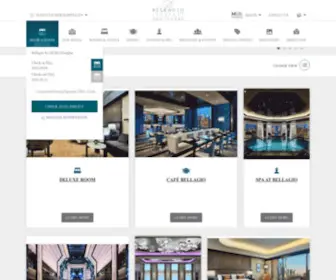 Bellagioshanghai.com(钓鱼台美高梅酒店集团) Screenshot