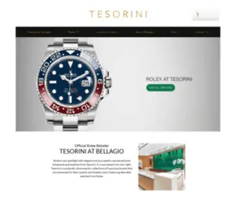 Bellagiotesorini.com(Official Rolex Jeweler) Screenshot