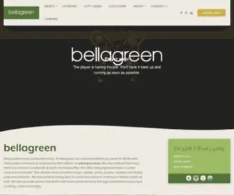 Bellagreen.com(Bellagreen American Bistro) Screenshot