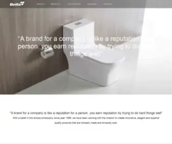 Bellagroup.in(Bella Bathware) Screenshot