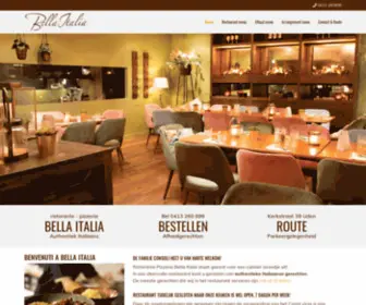 Bellaitalia-Uden.nl(Welkom bij Bella Italia Uden) Screenshot