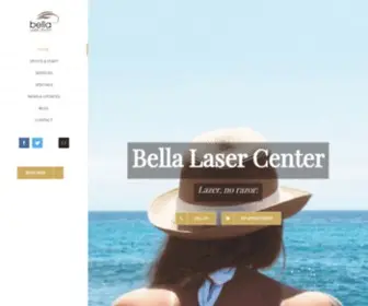 Bellalc.com(Bella Laser Center) Screenshot