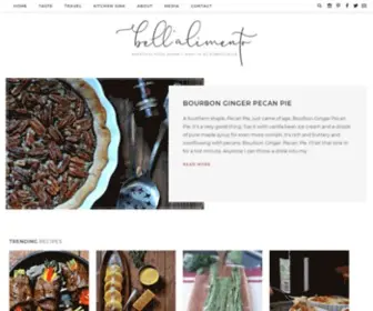 Bellalimento.com(Bell'alimento authentic Italian cuisine) Screenshot