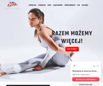 Bellaline.pl(Bella Line Wellness Centrum) Screenshot
