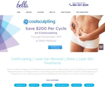 Bellamedspaonline.com(Laser Hair Removal) Screenshot