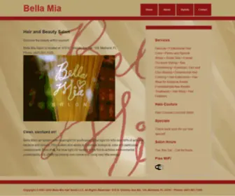 Bellamiamaitland.com(Bella Mia Hair and Beauty Salon) Screenshot