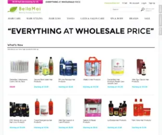 Bellamoi.com(Hair Products) Screenshot