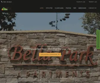 Bellaparkapartments.com(Rialto Apartments) Screenshot