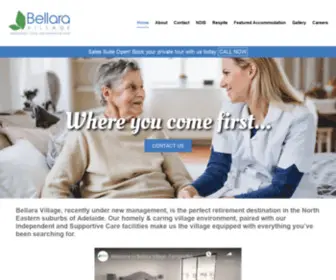 Bellaravillage.com.au(Bellara Retirement Village Bellara Village Campbelltown) Screenshot