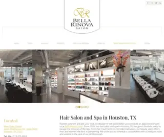 Bellarinova.com(Best Hair Salon & Spa in Houston) Screenshot