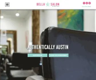 Bellasalonaustin.com(Bella Salon) Screenshot