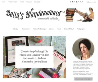 BellaswonderWorld.de(Literaturliebe und mehr) Screenshot