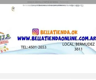 Bellatiendaonline.com.ar(BELLA TIENDA) Screenshot