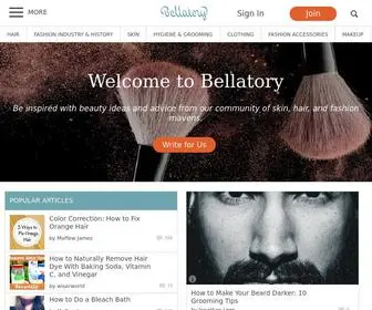 Bellatory.com(Fashion and Beauty) Screenshot