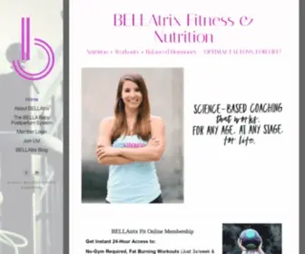 Bellatrixfit.com(Hormonal balance coaching) Screenshot