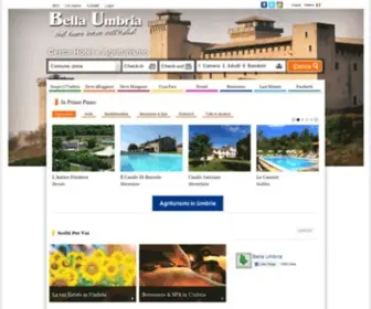 Bellaumbria.net(Bella Umbria) Screenshot
