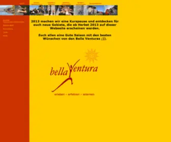 Bellaventura.de(Bellaventura klettern und erlebnisreisen) Screenshot