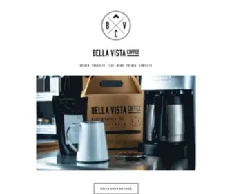 Bellavistacoffee.com(Bella Vista Coffee) Screenshot