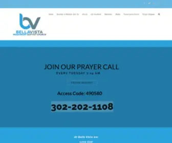 Bellavistambc.org(We Are The Church That Cares) Screenshot