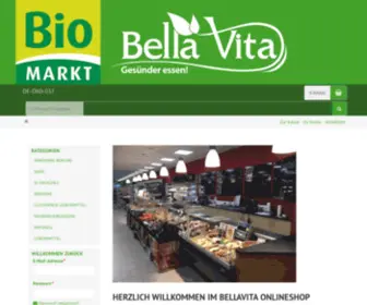 Bellavita-Biomarkt.de(Bellavita Biomarkt Onlineshop) Screenshot