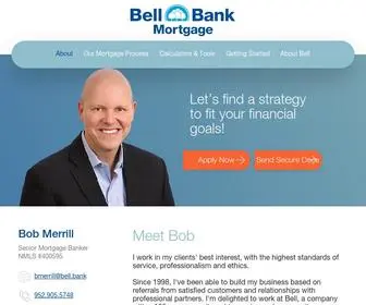 Bellbankmortgage.com(About Bell Bank Mortgage) Screenshot