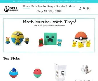 Bellbathbombs.com(Handmade Toy Bath Bombs & More) Screenshot